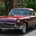 1957 Red Ford Thunderbird thumbnail