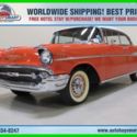 1957 Red Chevrolet Bel Air/150/210 thumbnail