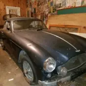 1957 Blue Aston Martin DB MK III thumbnail