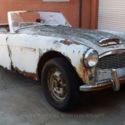 1957 White Austin-Healey 100-6 thumbnail