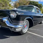 1957 White Cadillac Eldorado thumbnail