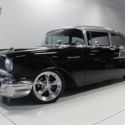1957 Black Chevrolet Bel Air/150/210 thumbnail