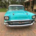 1957 Blue Chevrolet Bel Air/150/210 thumbnail