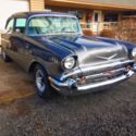 1957 Gray Chevrolet Bel Air/150/210 thumbnail