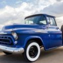 1957 Blue Chevrolet 3100 thumbnail