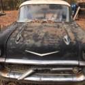 1957 Black Chevrolet Bel Air/150/210 thumbnail