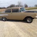 1957 Gold Chevrolet Bel Air/150/210 thumbnail
