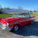1957 Red Chevrolet Bel Air/150/210 thumbnail