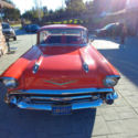 1957 Red Chevrolet Bel Air/150/210 thumbnail