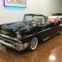 1957 Black Chevrolet Bel Air/150/210 thumbnail