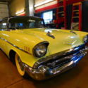 1957 Yellow Chevrolet Bel Air/150/210 thumbnail