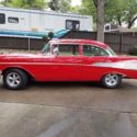 1957 Red Chevrolet Bel Air/150/210 thumbnail