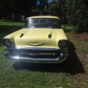 1957 Yellow Chevrolet Bel Air/150/210 thumbnail