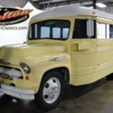 1957 Yellow Chevrolet Bus thumbnail