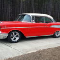 1957 Red Chevrolet Bel Air/150/210 thumbnail