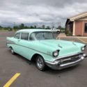 1957 Green Chevrolet Bel Air/150/210 thumbnail