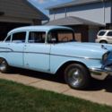 1957 Blue Chevrolet Bel Air/150/210 thumbnail