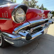 1957 CORVETTE TORCH RED Chevrolet Bel Air/150/210 thumbnail