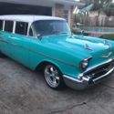 1957 Blue Chevrolet Bel Air/150/210 thumbnail