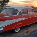 1957 red&white Chevrolet Bel Air/150/210 thumbnail