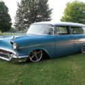 1957 Blue Chevrolet Bel Air/150/210 thumbnail