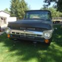 1957 Black Ford F-100 thumbnail