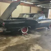 1957 Black Ford Fairlane thumbnail