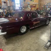 1957 Red Ford Thunderbird thumbnail