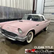 1957 Dusk Rose Ford Thunderbird thumbnail