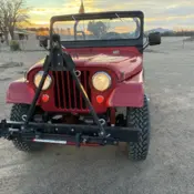 1957 Red Jeep CJ-5 thumbnail