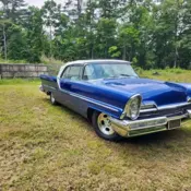 1957 Blue Lincoln Premiere thumbnail