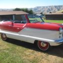 1957 Red / White Nash Metropolitan thumbnail