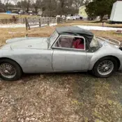 1957 Silver MG MGA thumbnail