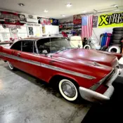 1957 Red Plymouth Christine Fury thumbnail