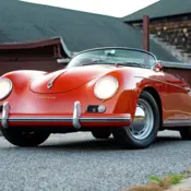 1957 Red Porsche 356A Speedster thumbnail