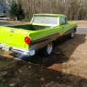 1957 ghecko green/alloy charcoal Ford Ranchero thumbnail