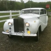 1957 White Rolls-Royce  thumbnail