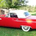 1957 Dark Rose Ford Thunderbird thumbnail