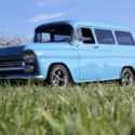 1958 Blue Chevrolet Suburban thumbnail