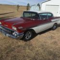 1958 Red Ford Mustang thumbnail
