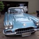 1958 Blue Chevrolet Corvette thumbnail