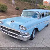 1958 Blue Ford Country Sedan thumbnail