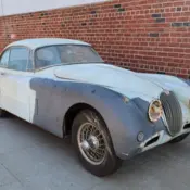 1958 White Jaguar XK thumbnail