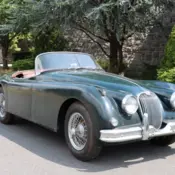 1958 Green Jaguar XK150 S thumbnail
