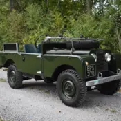 1958 Green Land Rover Series 1 thumbnail