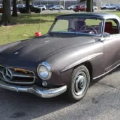 1958 Gray Mercedes-Benz SL-Class thumbnail