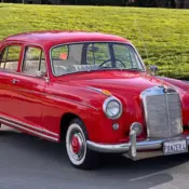 1958 Red Mercedes-Benz 220 S thumbnail