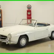 1958 White Mercedes-Benz SL-Class thumbnail