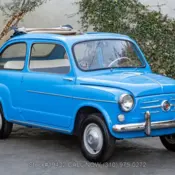 1958 Blue Fiat 600 thumbnail
