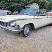 1959 White Buick Hearse thumbnail